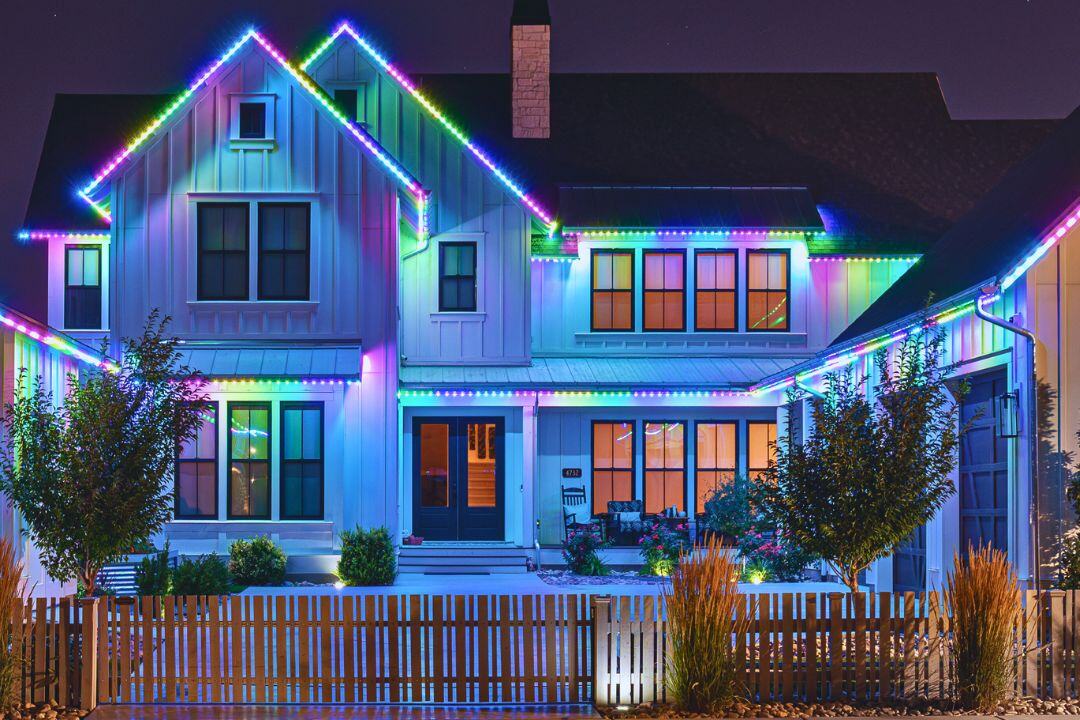 Trimlight QC - Easter Lights on Home