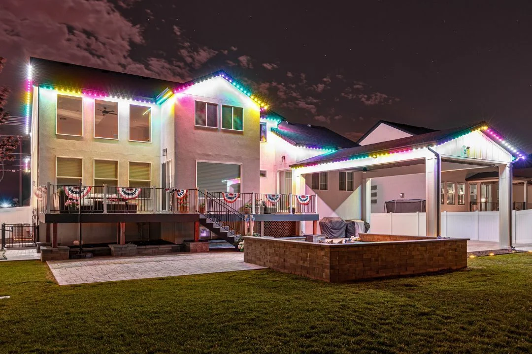 Trimlight QC - Easter Lights on Home